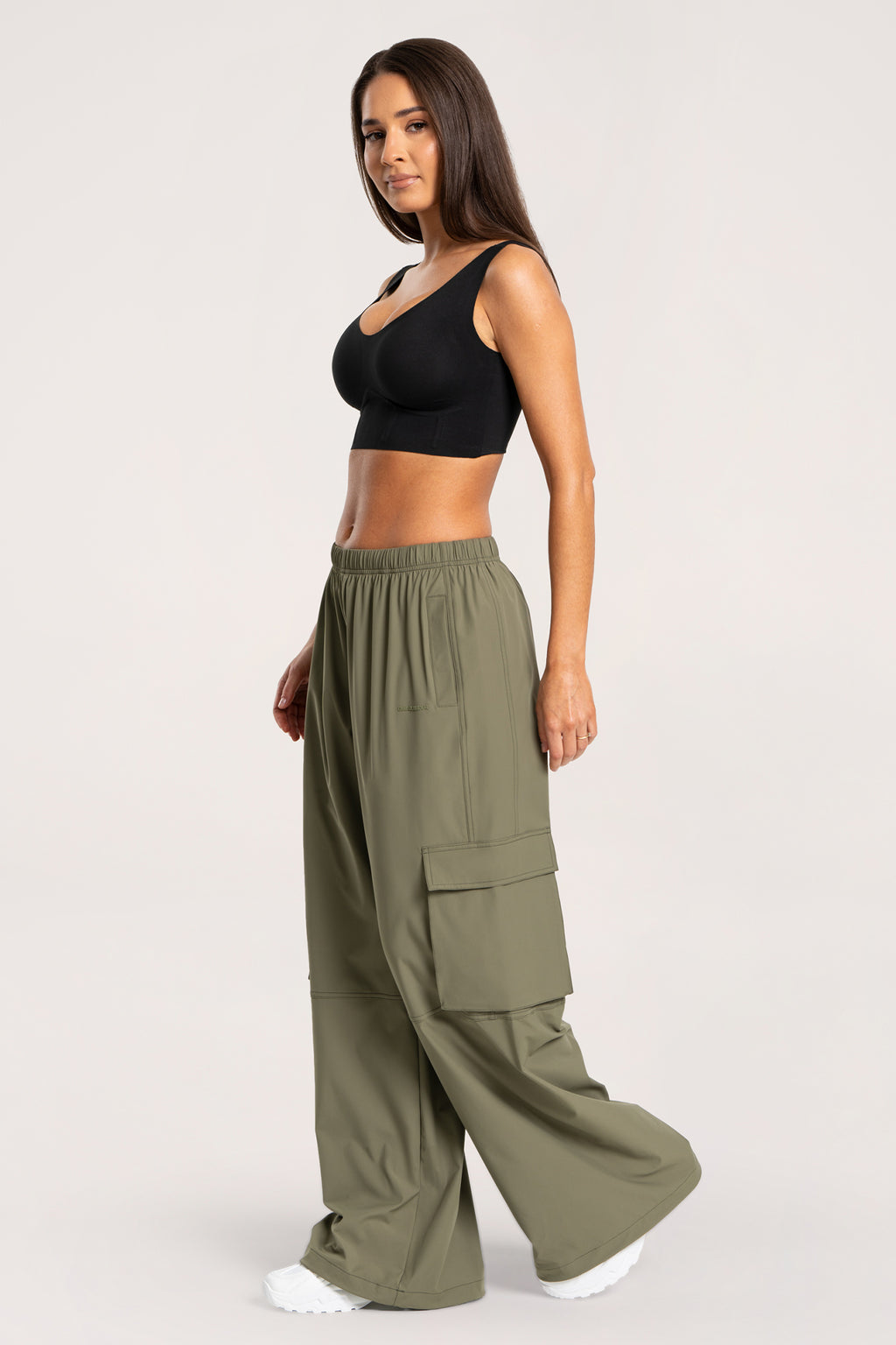 Nohavice cargo UN1FORM khaki