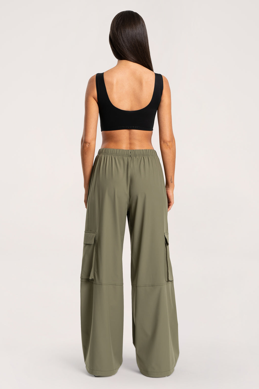 Nohavice cargo UN1FORM khaki