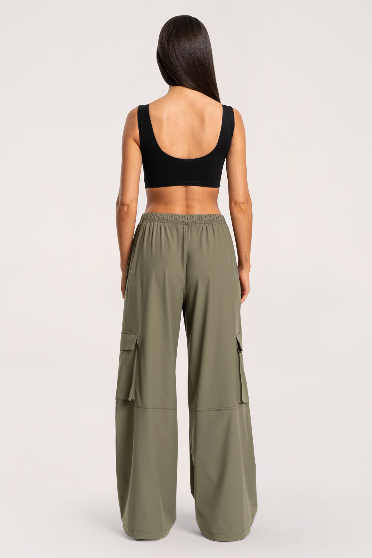 Nohavice cargo UN1FORM khaki