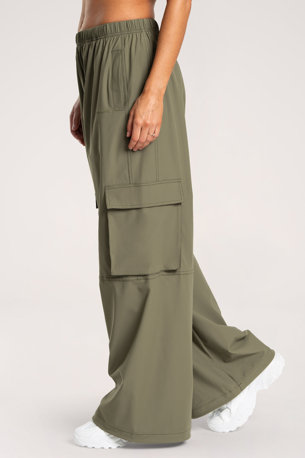 Nohavice cargo UN1FORM khaki