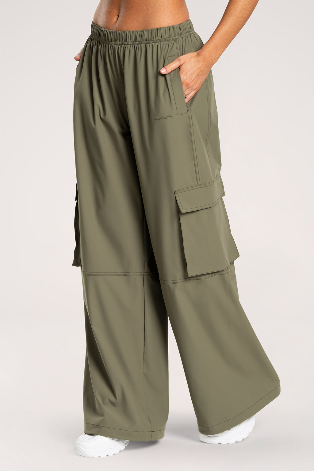Nohavice cargo UN1FORM khaki