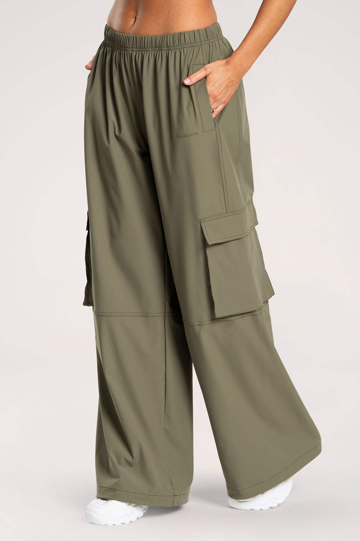 Nohavice cargo UN1FORM khaki