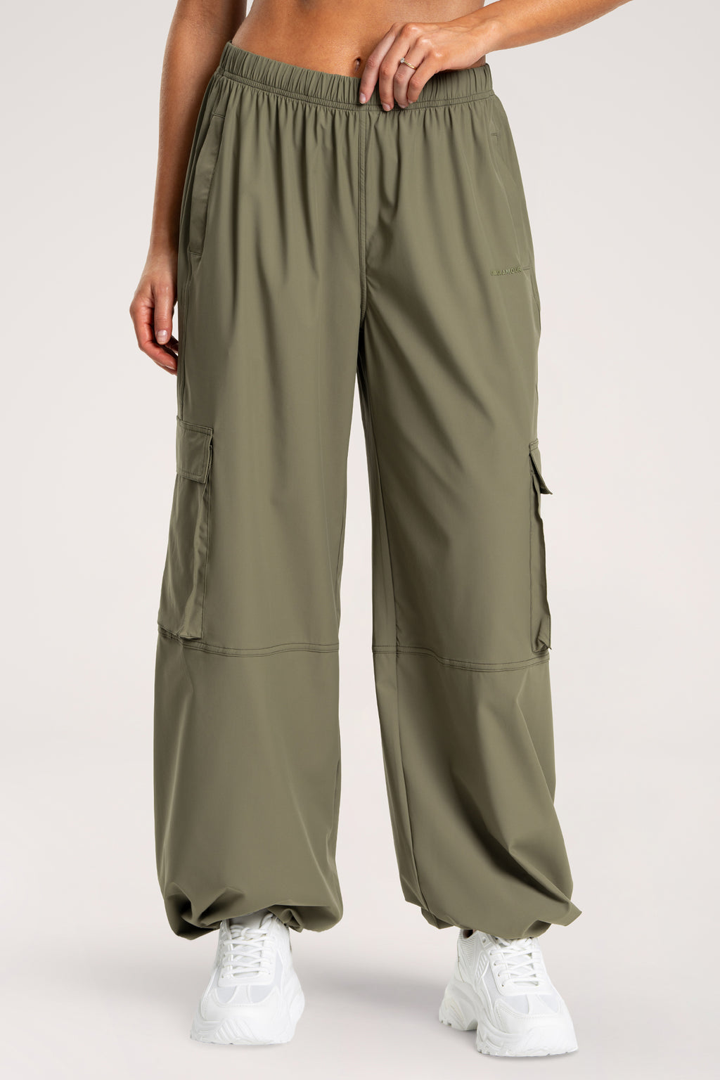 Nohavice cargo UN1FORM khaki