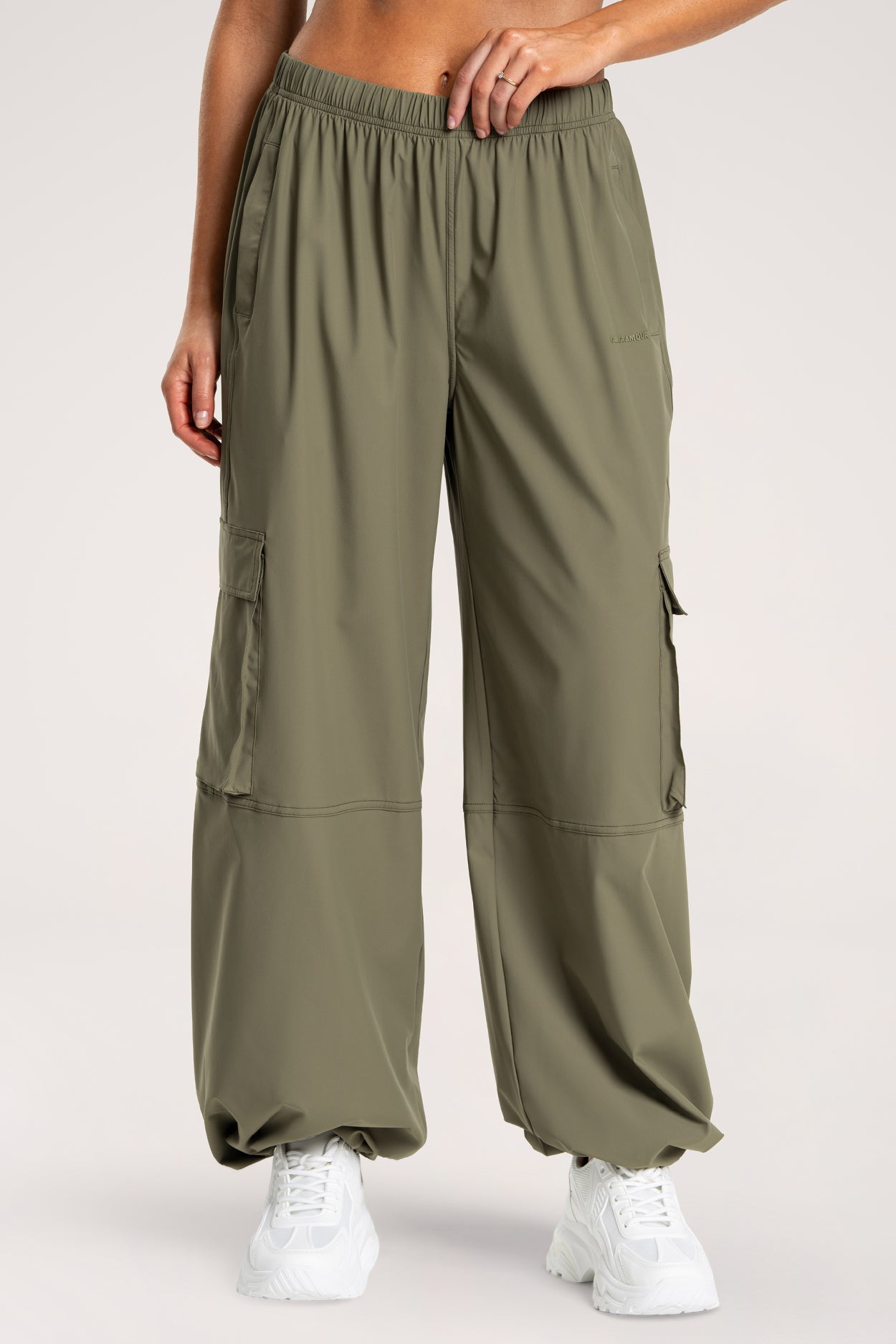 Nohavice cargo UN1FORM khaki