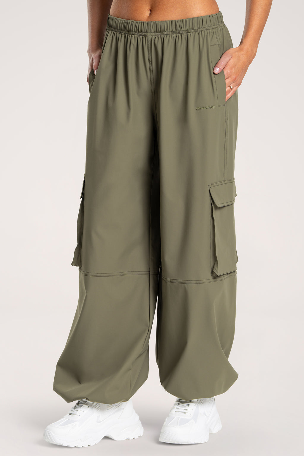 Nohavice cargo UN1FORM khaki