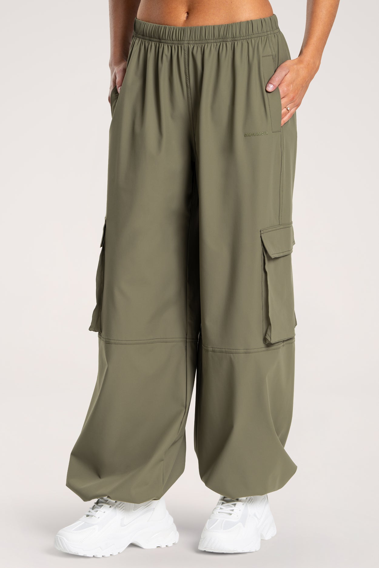 Nohavice cargo UN1FORM khaki