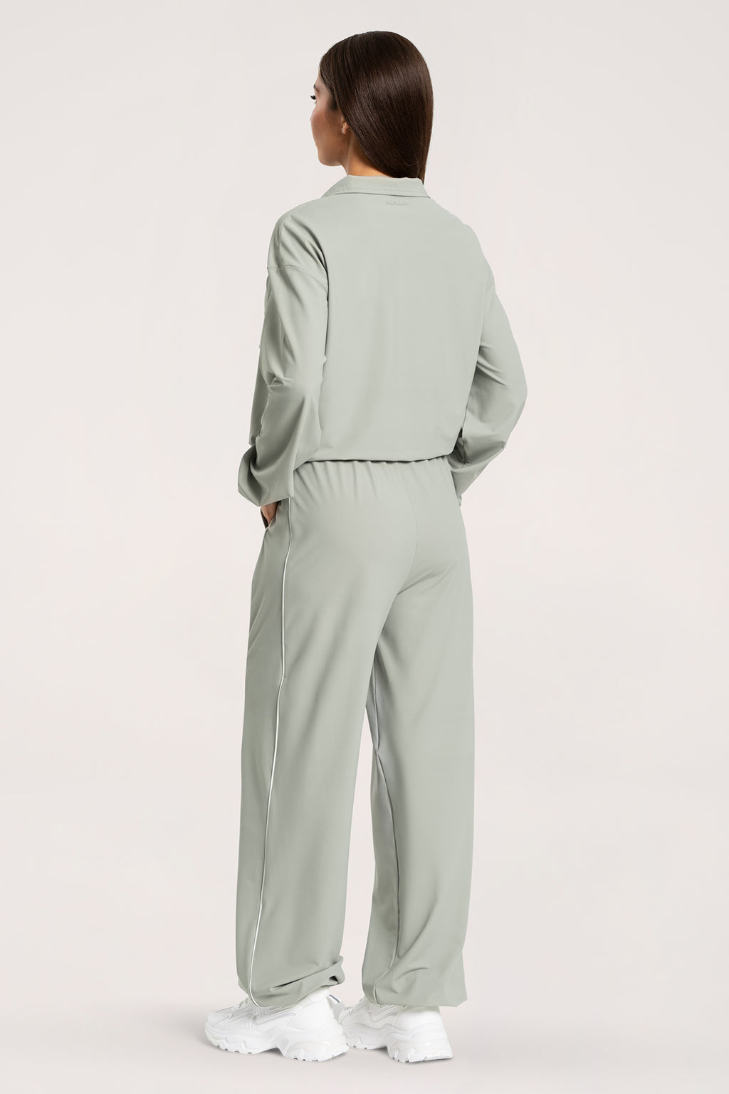 Blúza Slick UN1FORM olive grey