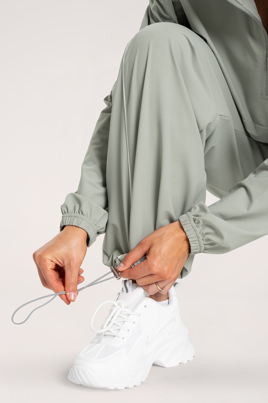 Nohavice Slick UN1FORM olive grey
