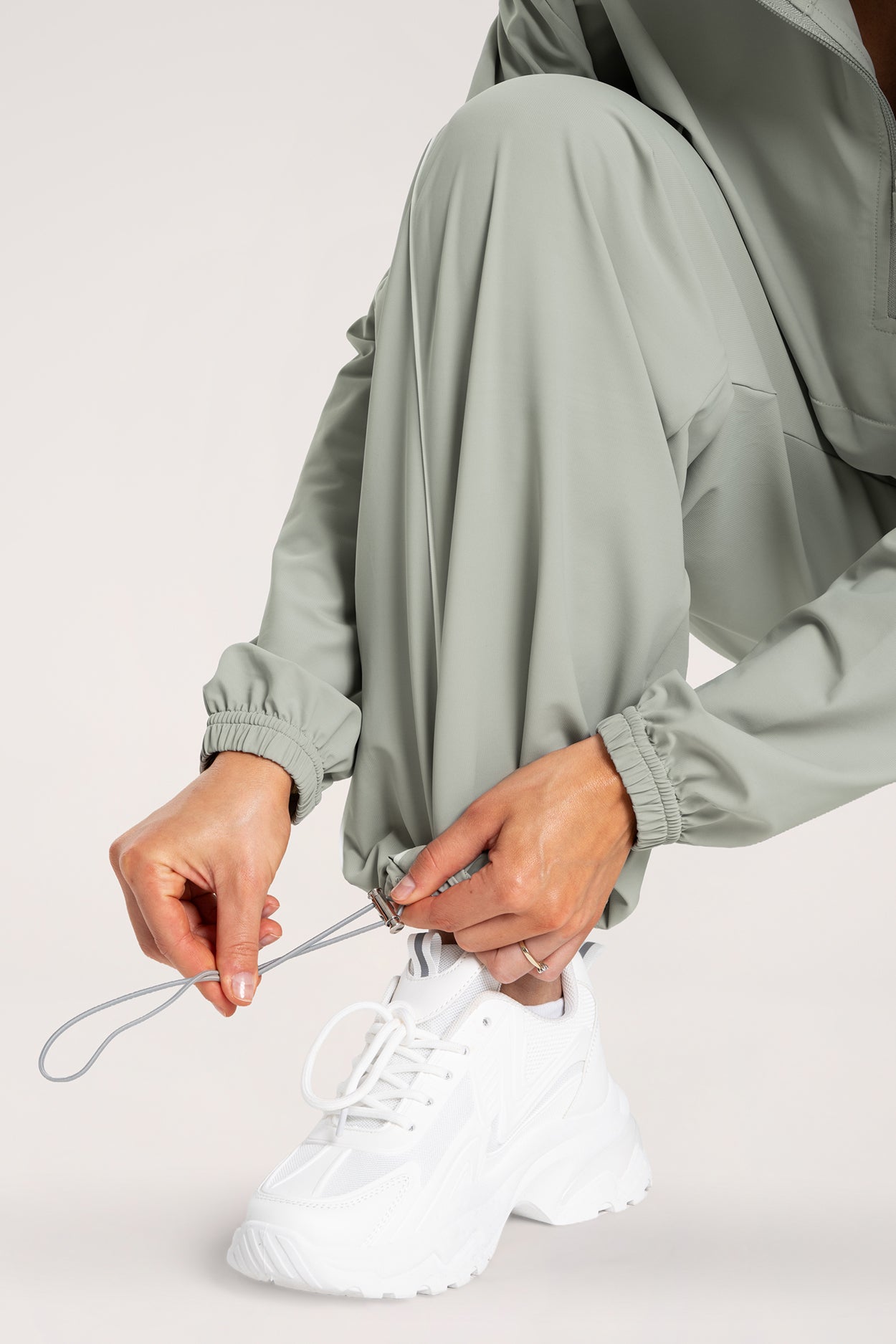Nohavice Slick UN1FORM olive grey