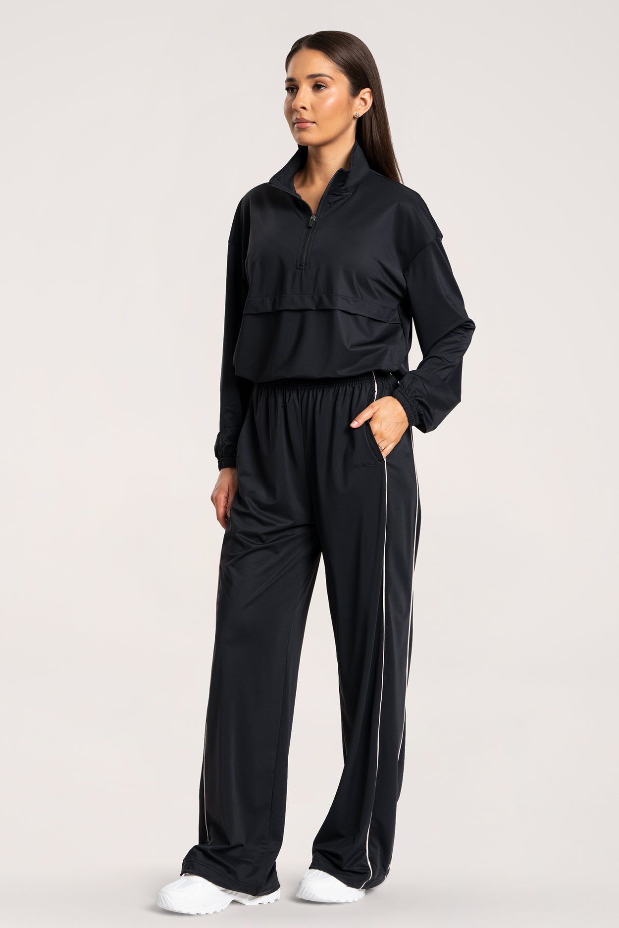 Nohavice Slick UN1FORM black