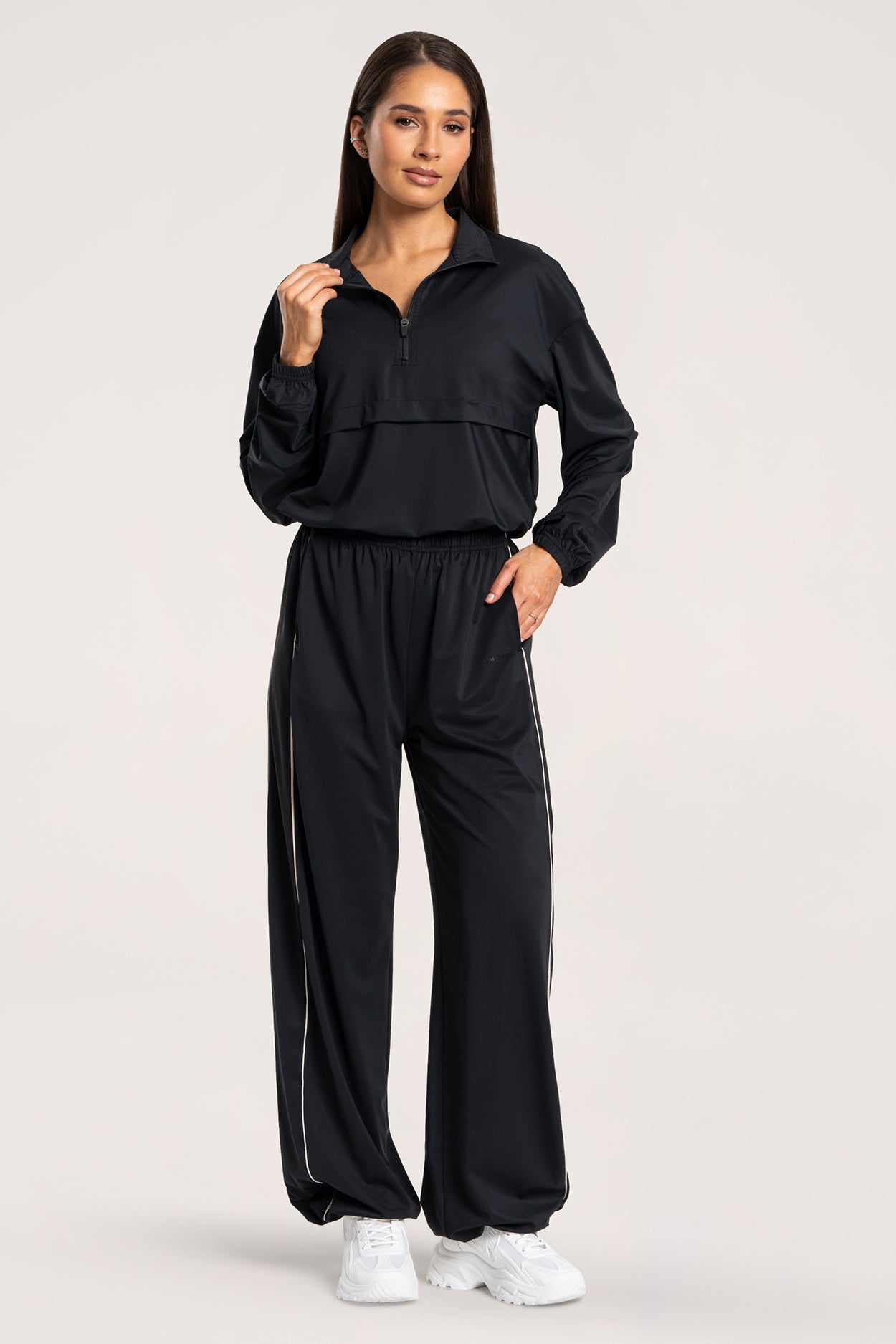 Nohavice Slick UN1FORM black