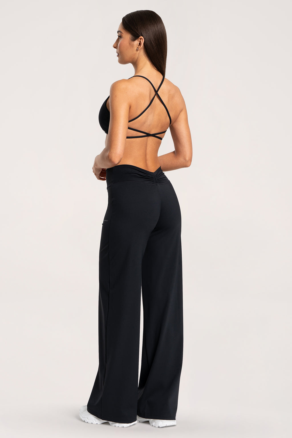 Nohavice booty tie UN1FORM black