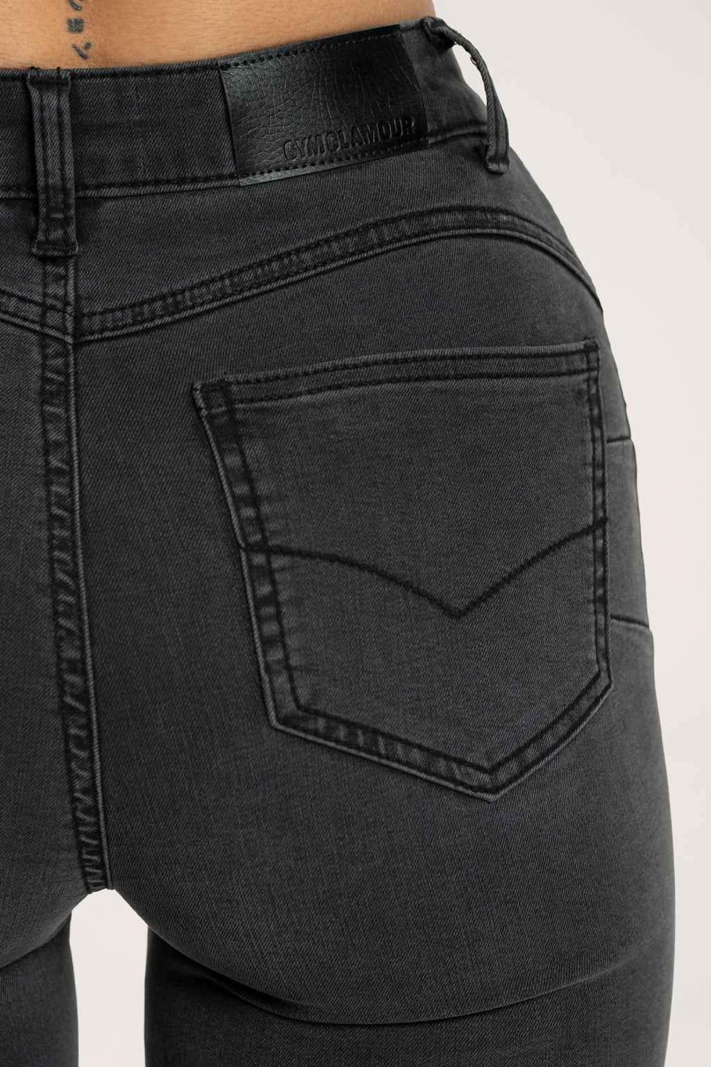 Džínsy zvony  long perfect slim black