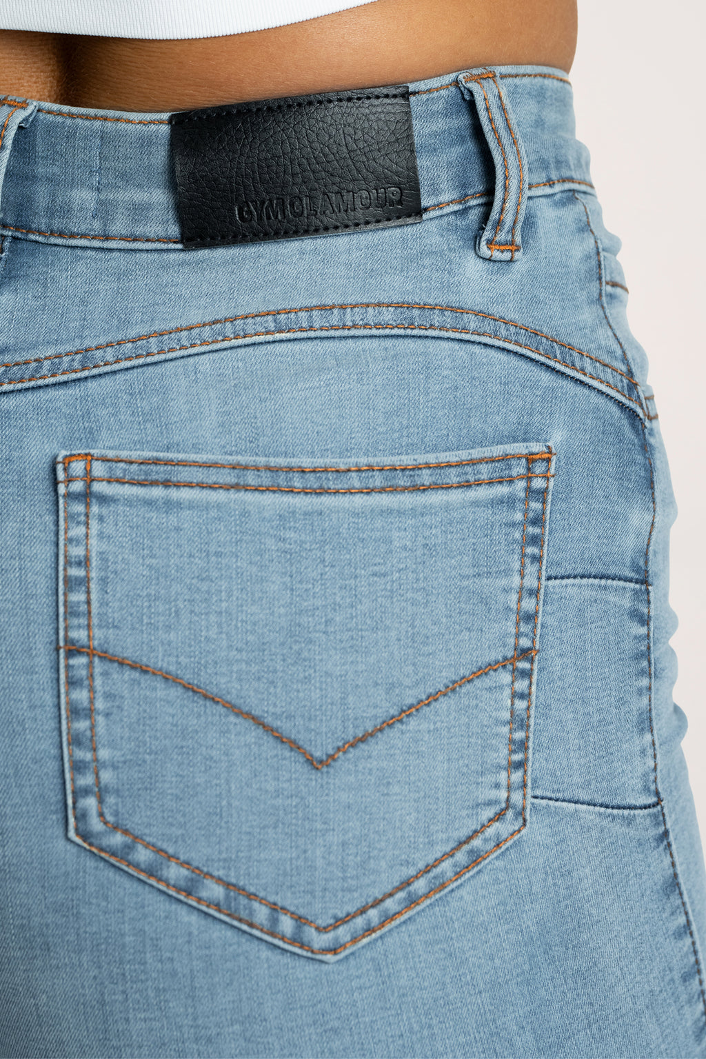 Džínsy zvony perfect slim light blue