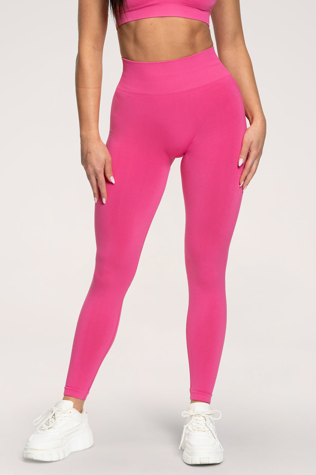 Legíny Fake BBL hot pink
