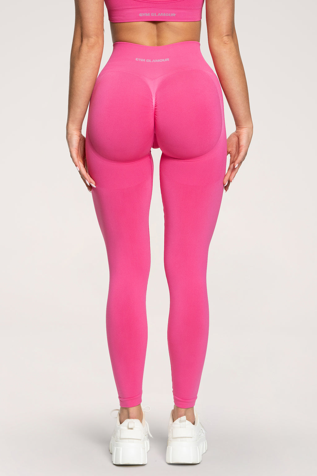 Legíny Fake BBL hot pink