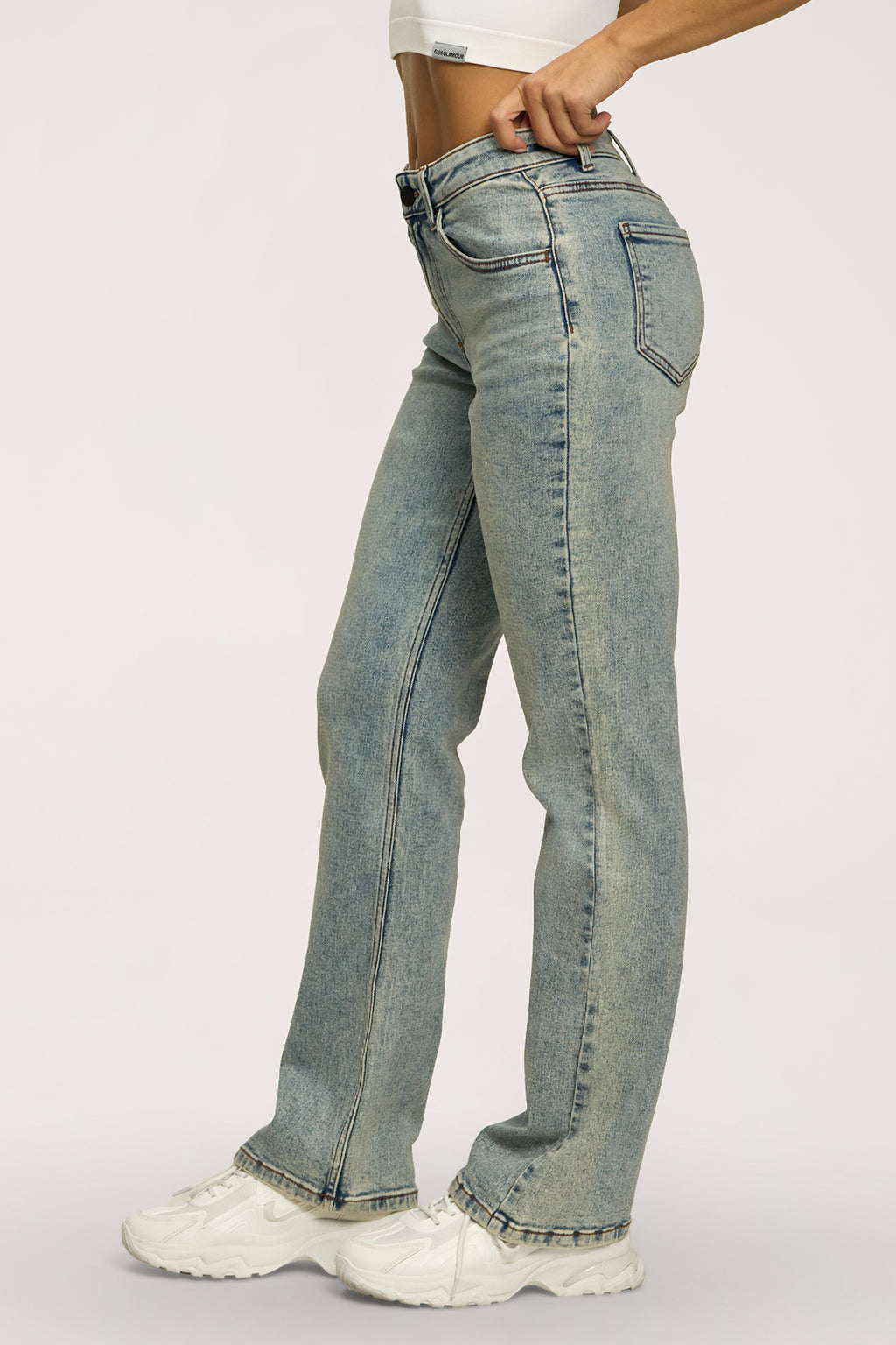 Džínsy classic light blue
