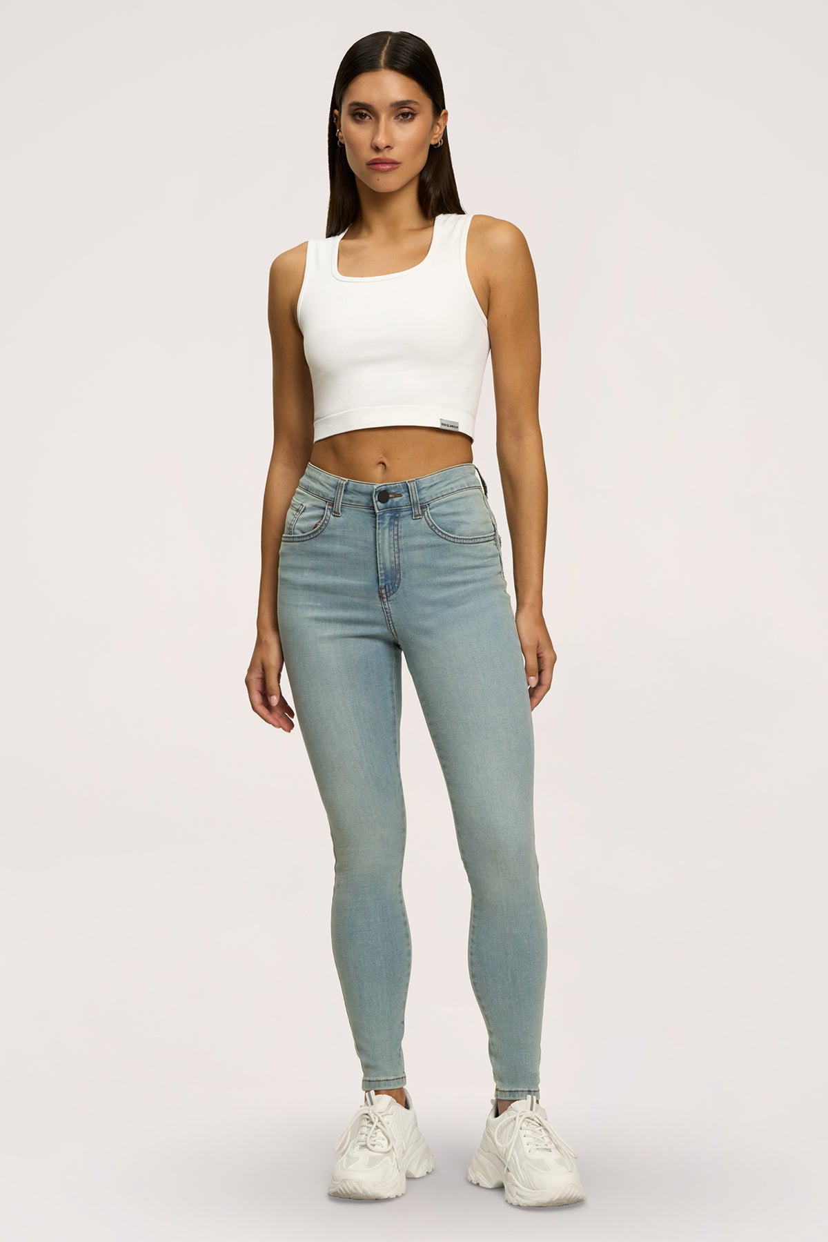 Džínsy skinny perfect slim light blue