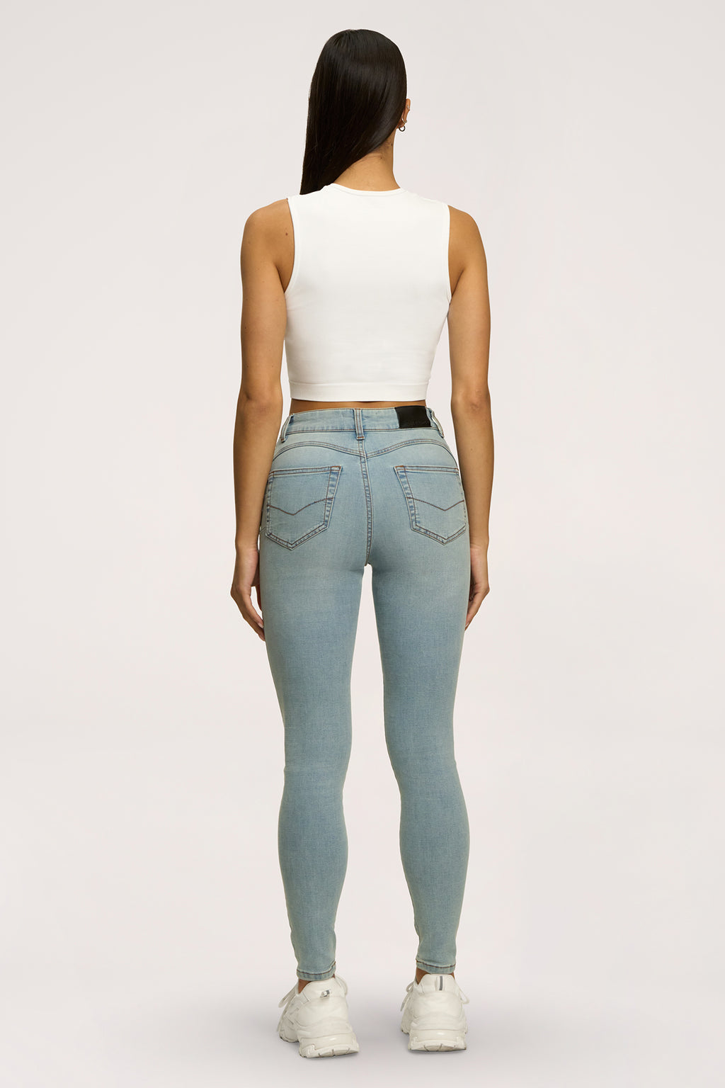 Džínsy skinny perfect slim light blue