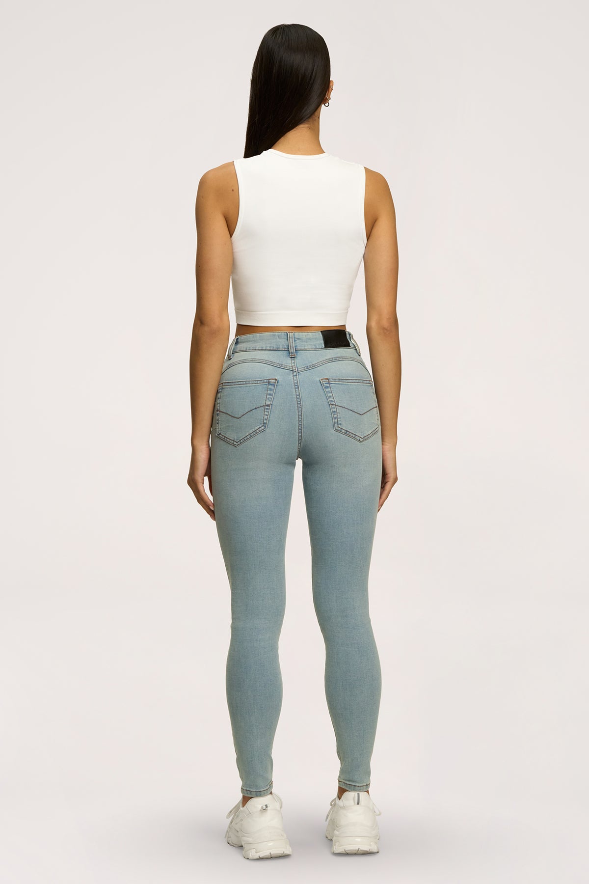 Džínsy skinny perfect slim light blue