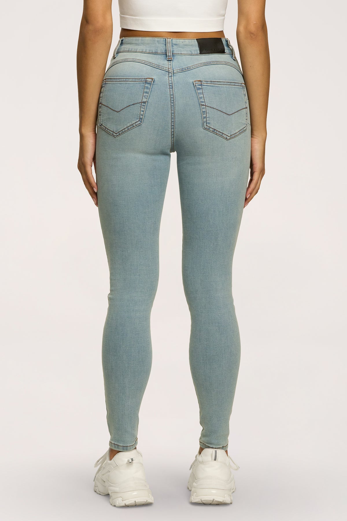 Džínsy skinny perfect slim light blue