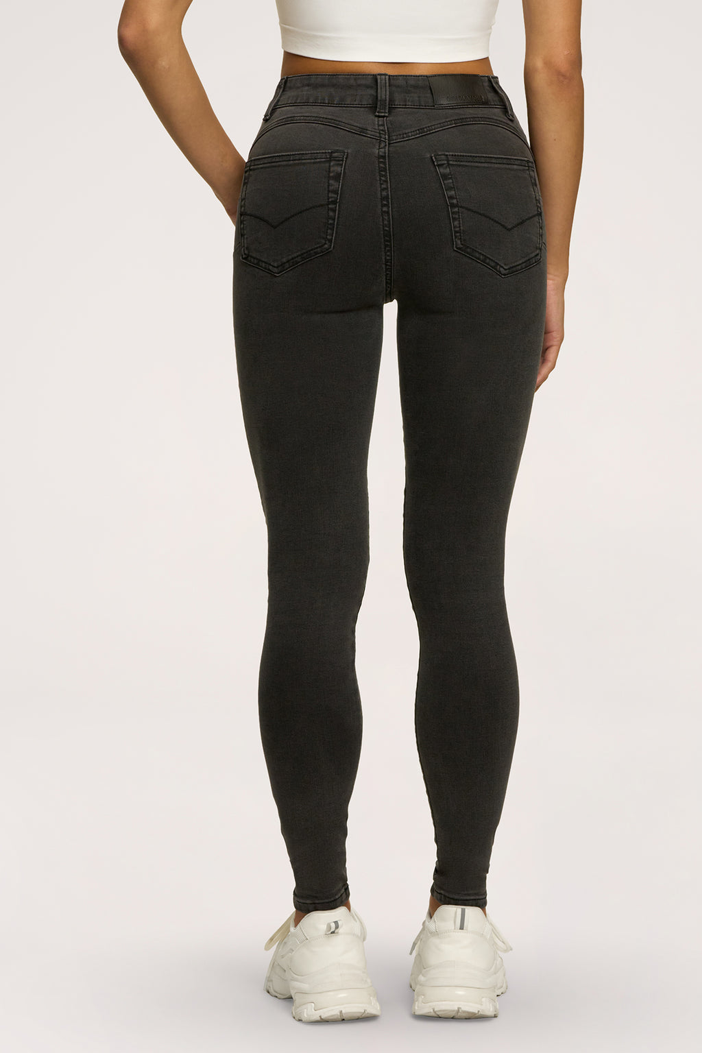 Džínsy skinny perfect slim black