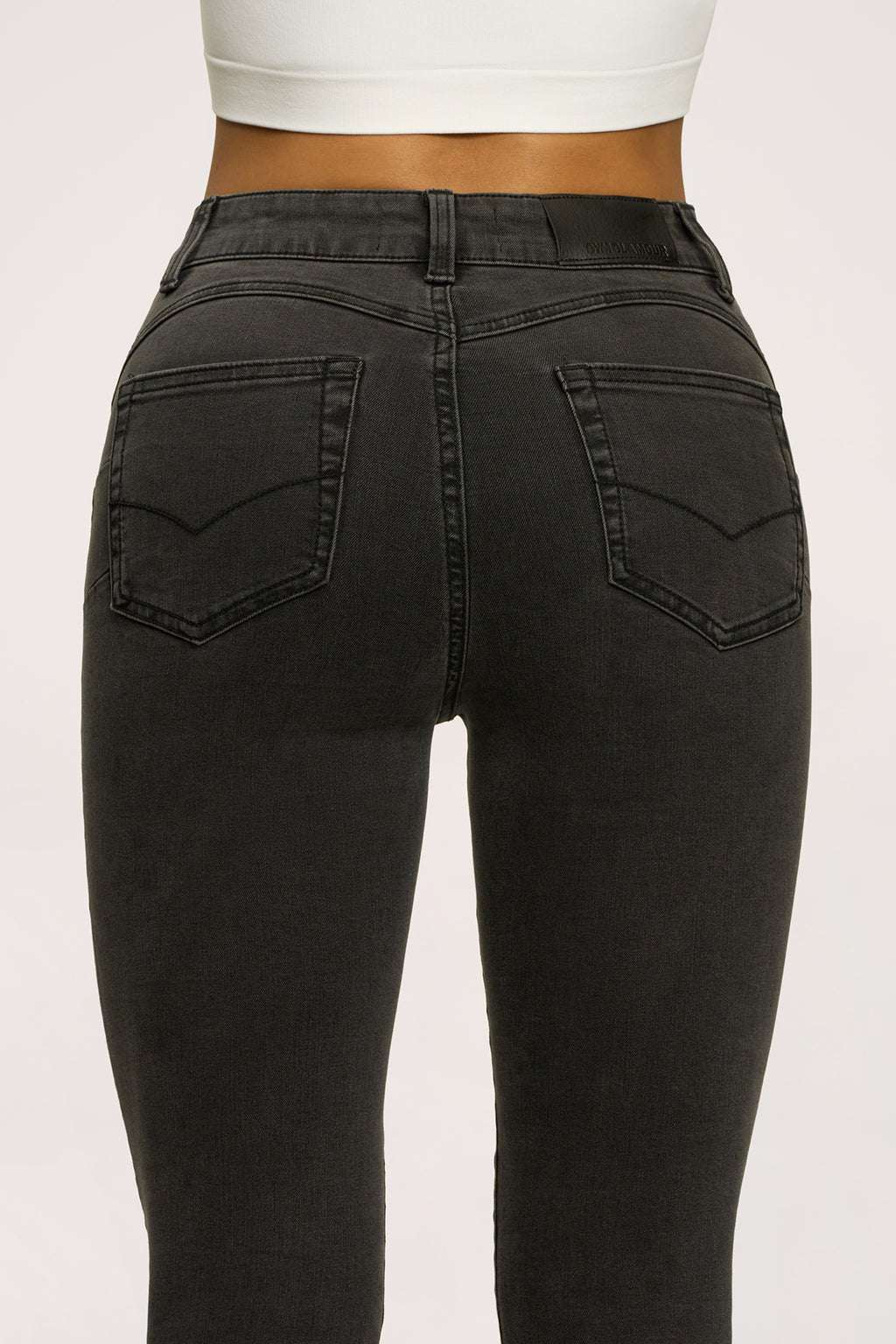 Džínsy skinny perfect slim black