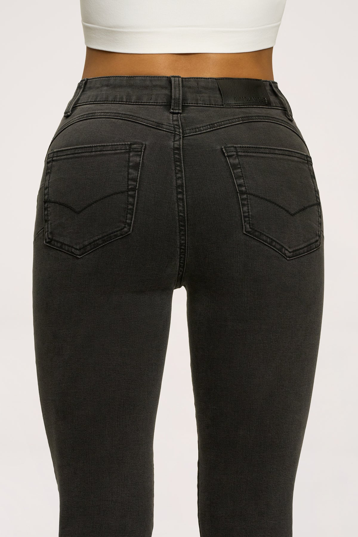 Džínsy skinny perfect slim black