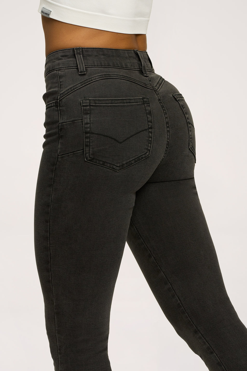Džínsy skinny perfect slim black