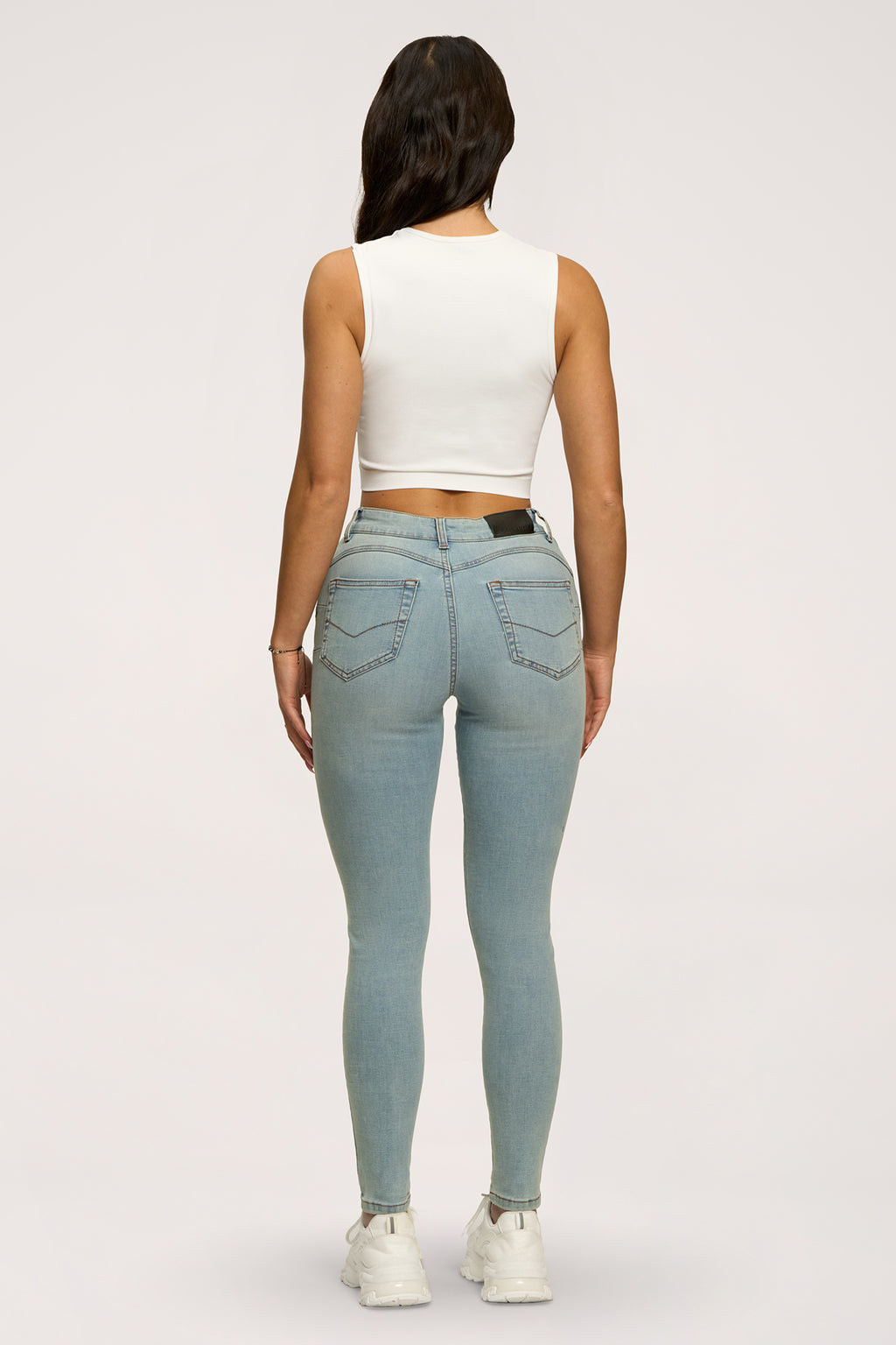Džínsy skinny perfect slim light blue