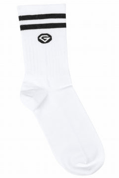 Dlhé ponožky white & black 2-balenie - veľkosť: 37-40
