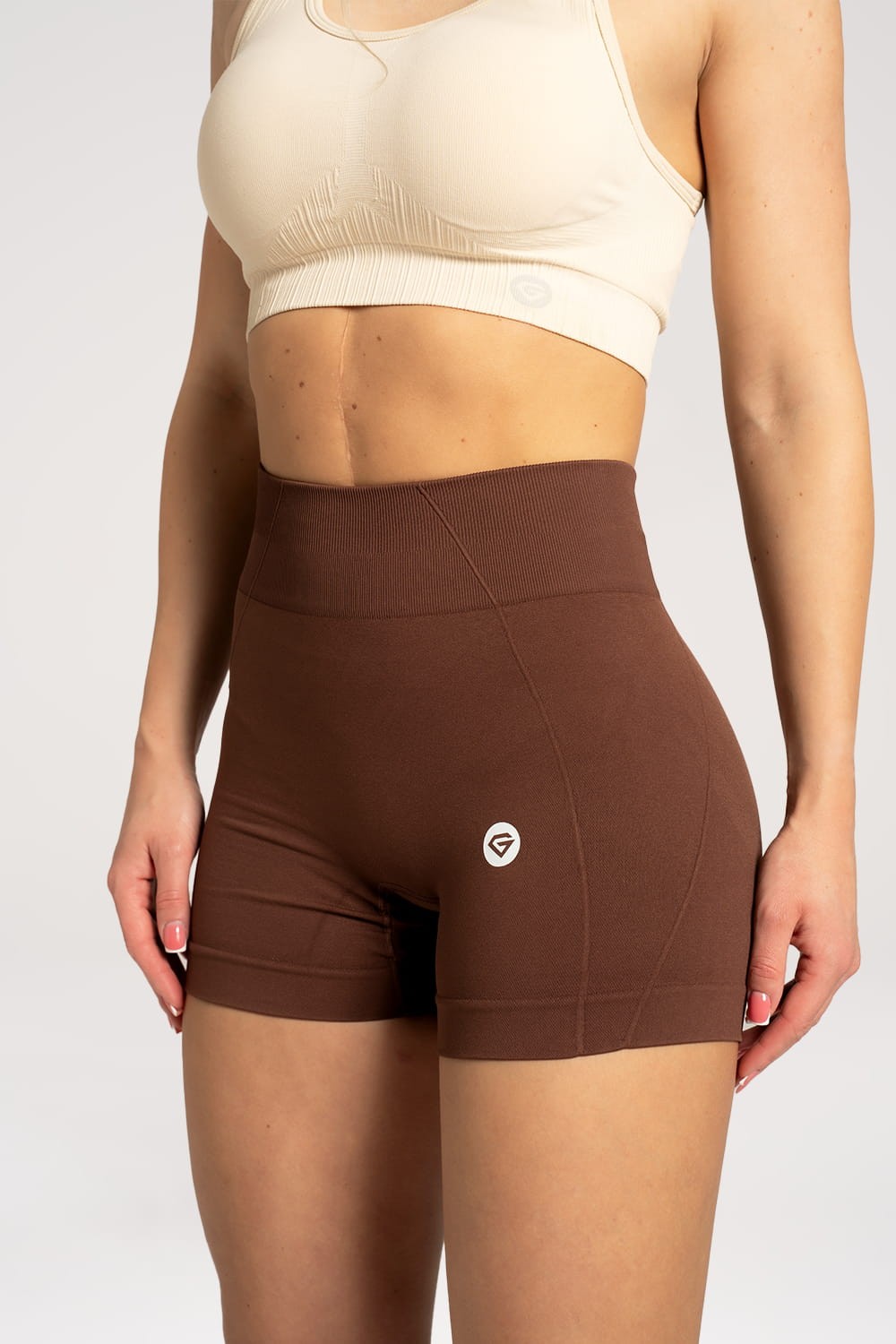Spodenki basic brown
