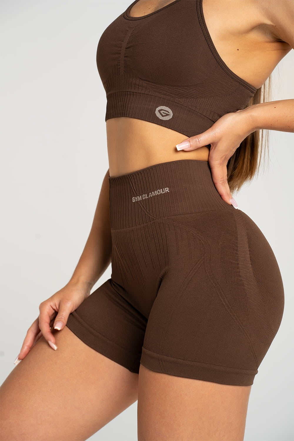 Spodenki push up 2.0 dark chocolate