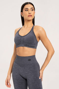 Podprsenka seamless dark grey
