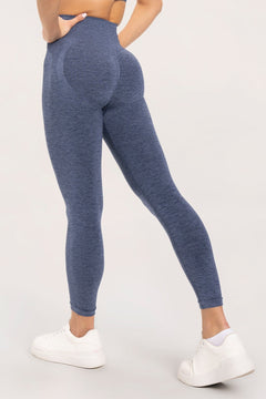 Legíny seamless push up dark blue