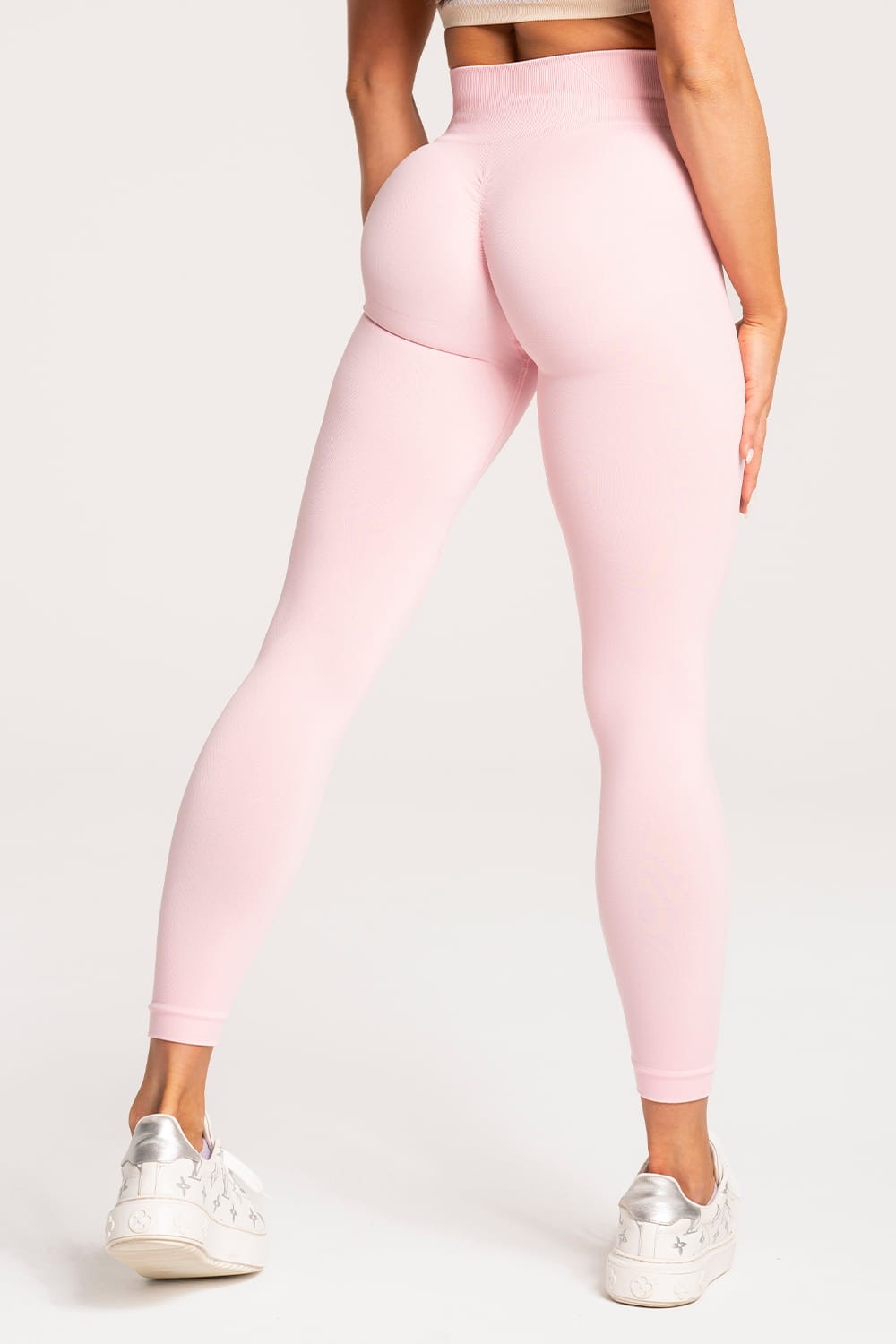 Leginsy basic pink