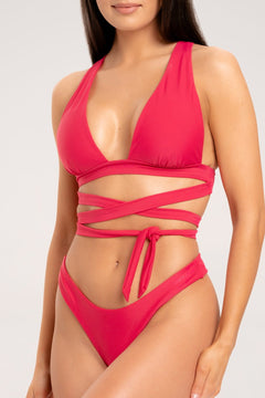 Podprsenka Malibu Cross blushed berry