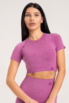 Bezšvový rashguard pink