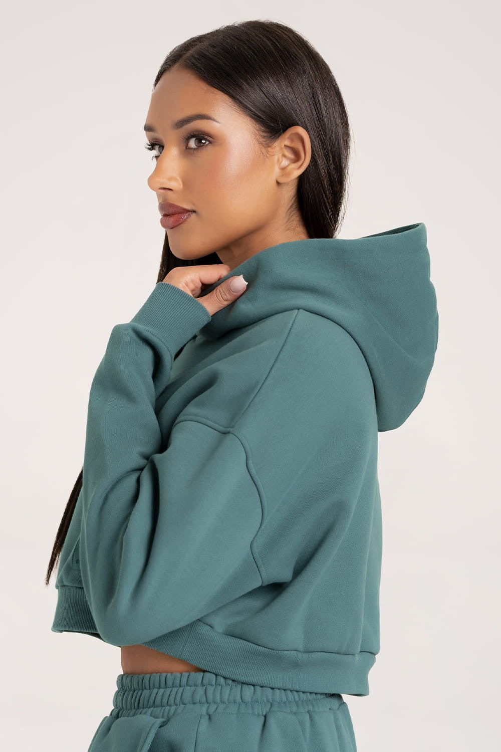 Bluza Crop Ocean Glow
