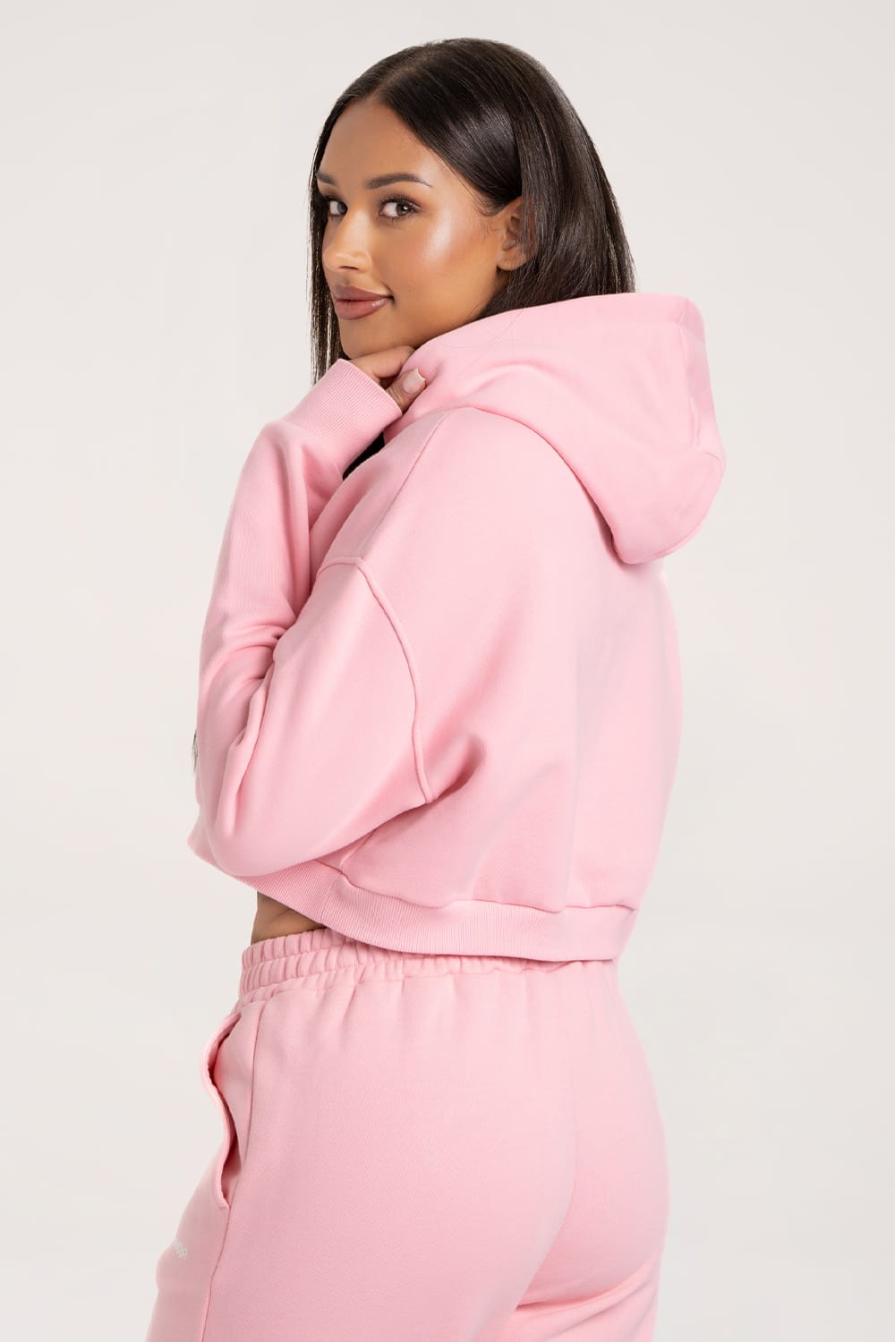 Bluza Crop Bubble Gum