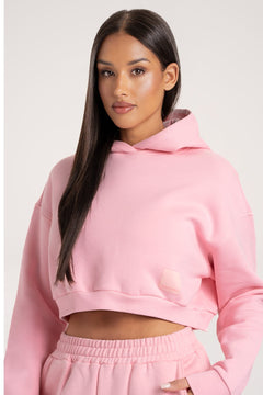 Mikina Crop Bubble Gum
