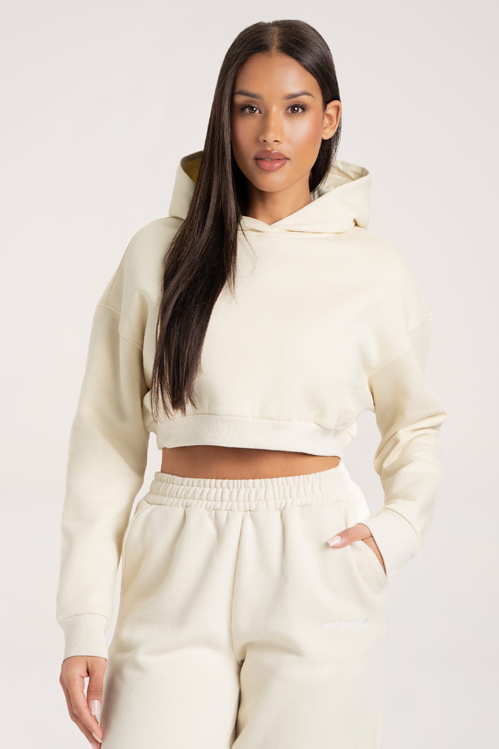 Bluza Crop Off White