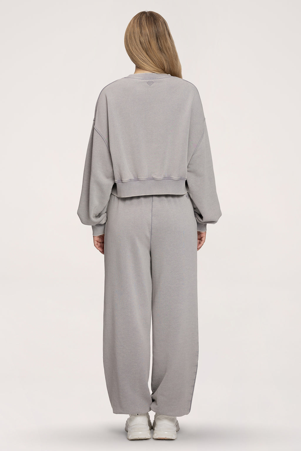 Tepláky so sťahovacou gumou Easy light grey