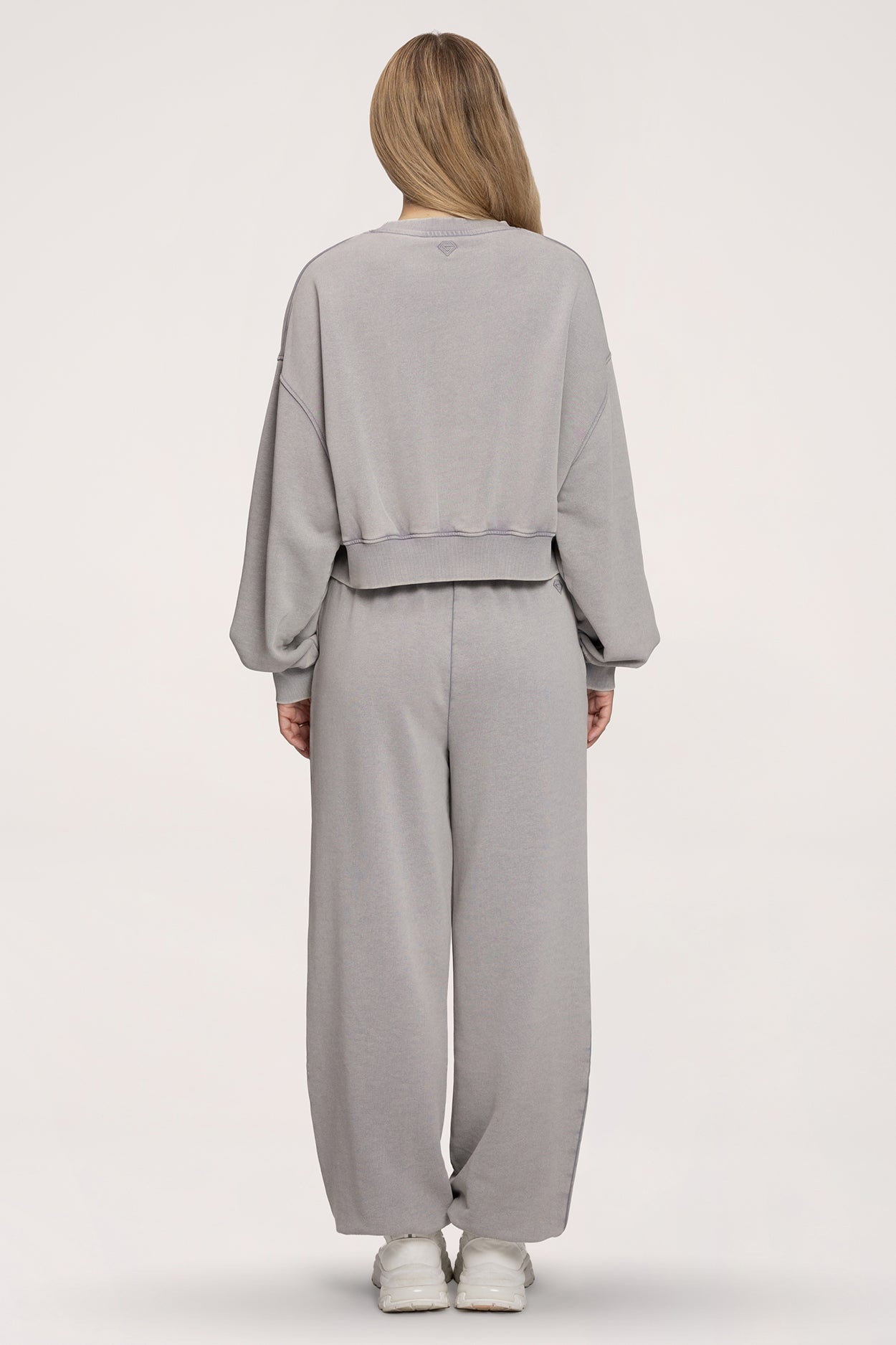 Tepláky so sťahovacou gumou Easy light grey