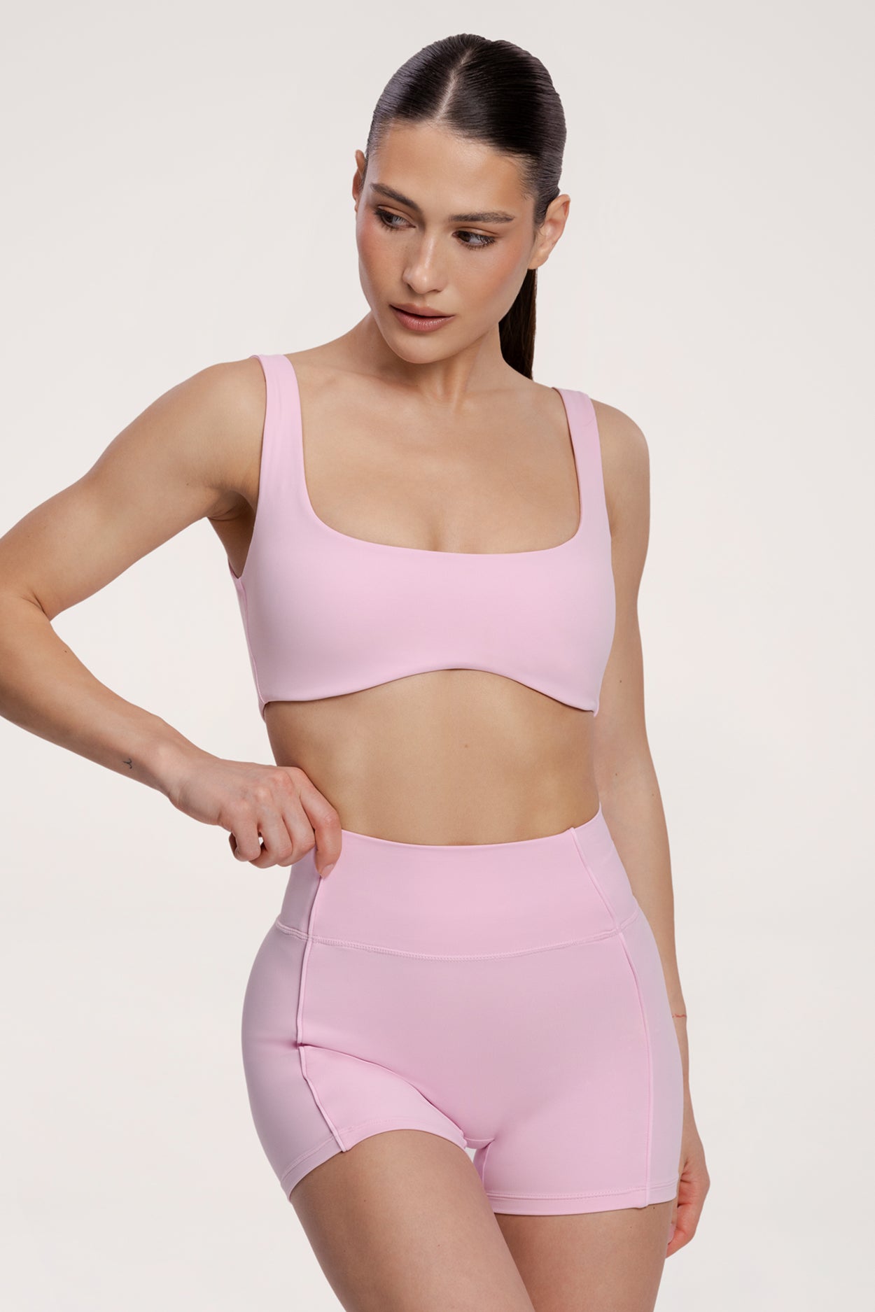 Podprsenka pilates era pink