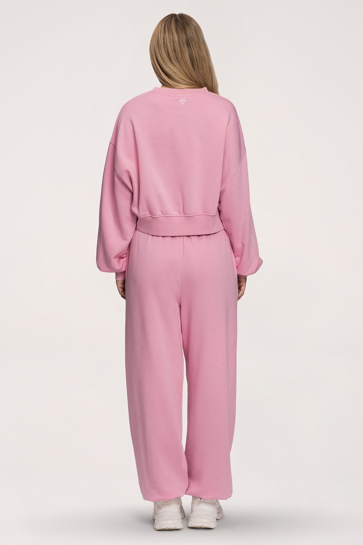 Tepláky so sťahovacou gumou Easy light pink