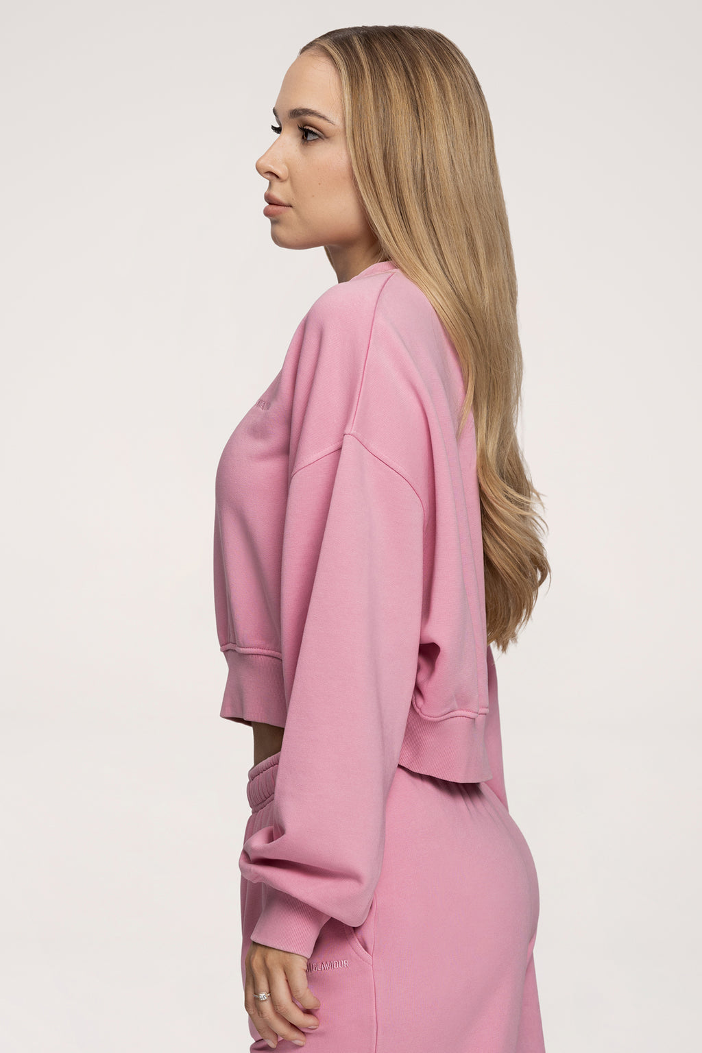 Mikina Easy light pink