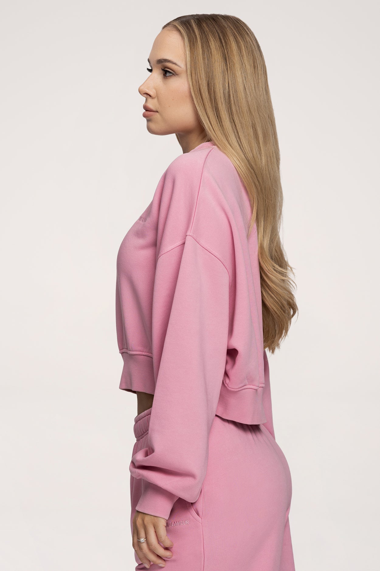 Mikina Easy light pink