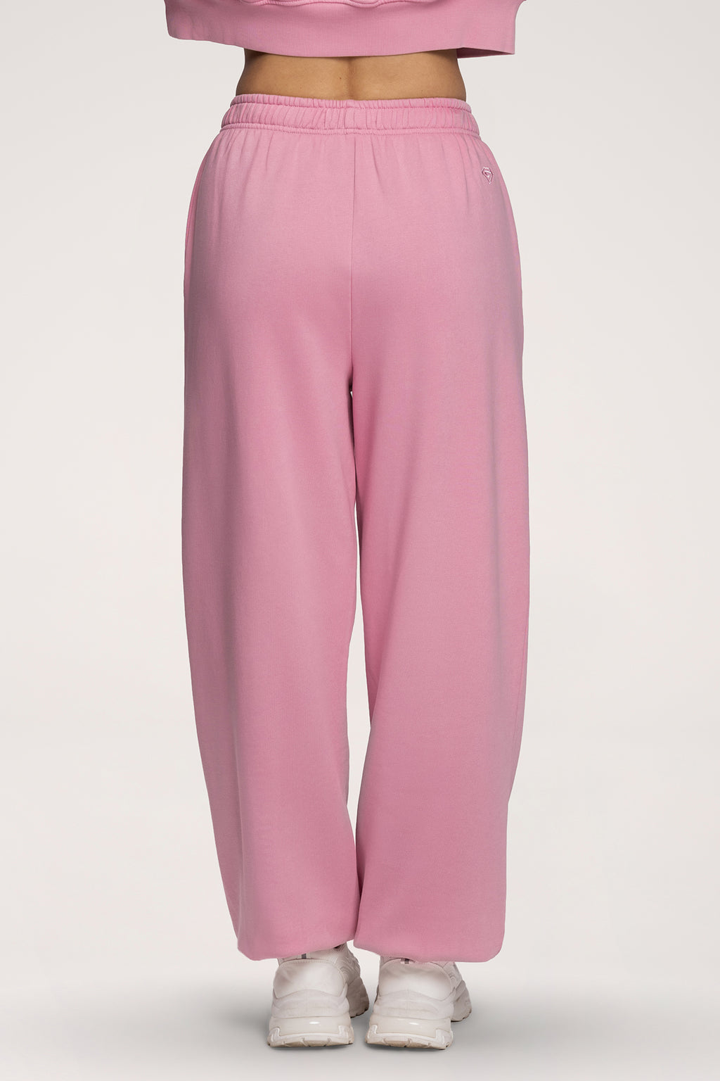 Tepláky so sťahovacou gumou Easy light pink