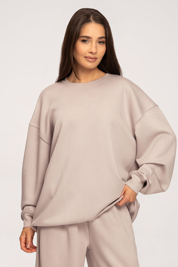 Blúza Oversize UN1FORM beige